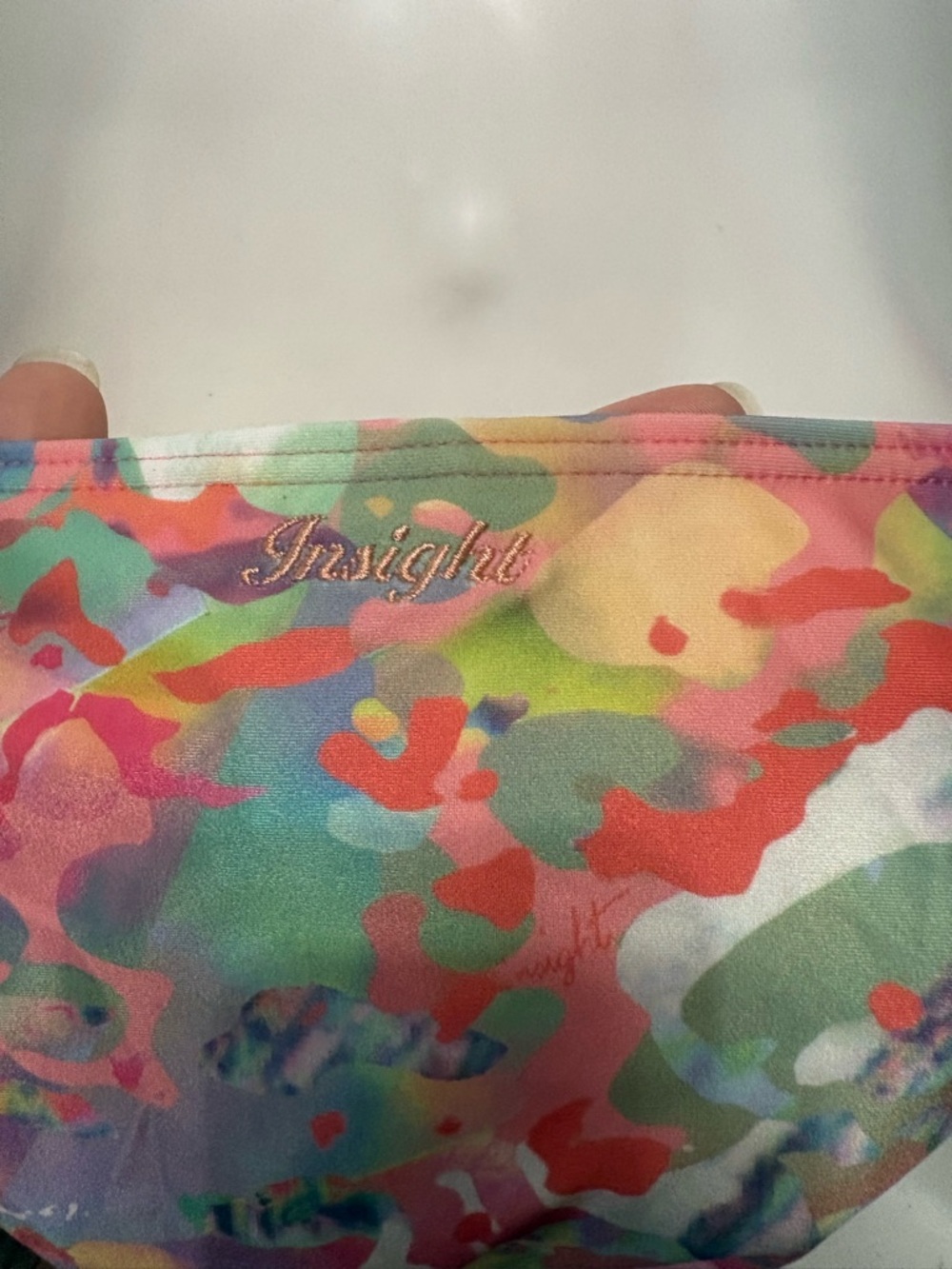 Multicolor Ruffle One-Piece Swimsuit - Picture 5 of 5